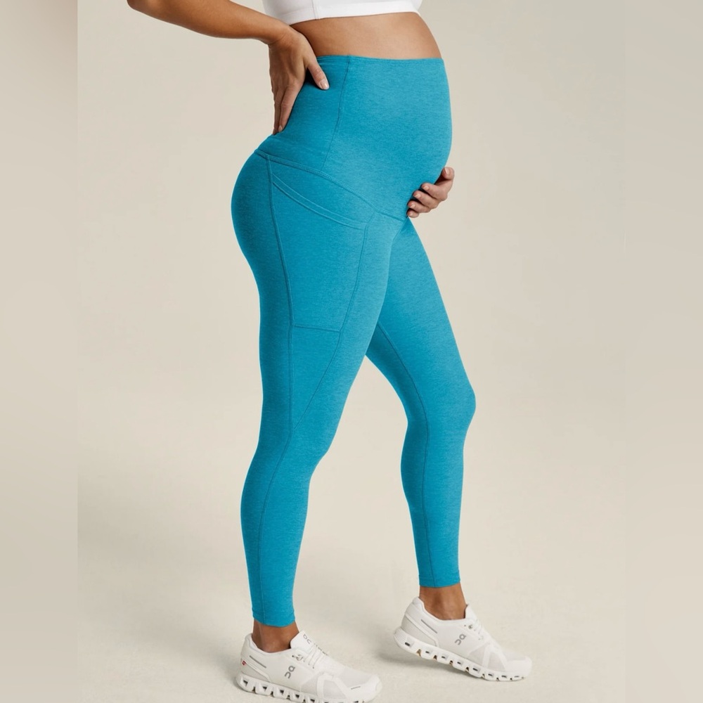 Spacedye Love the Bump Maternity Pocket Midi Legging
